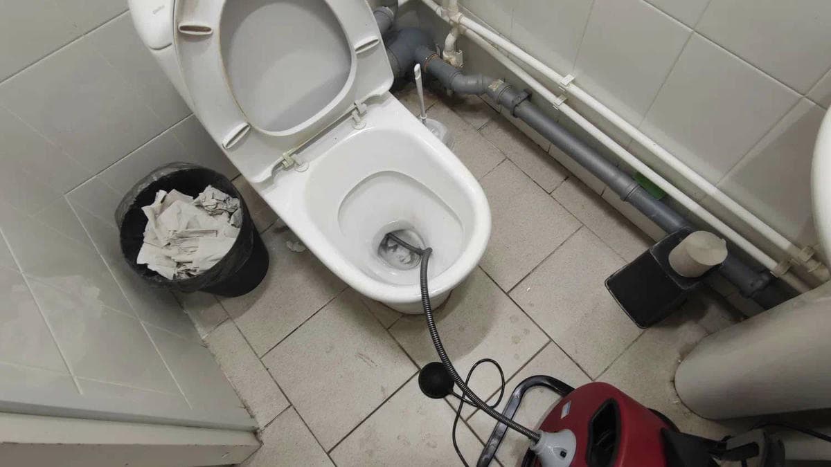 Tuvalet tıkanıklığı açma hizmeti